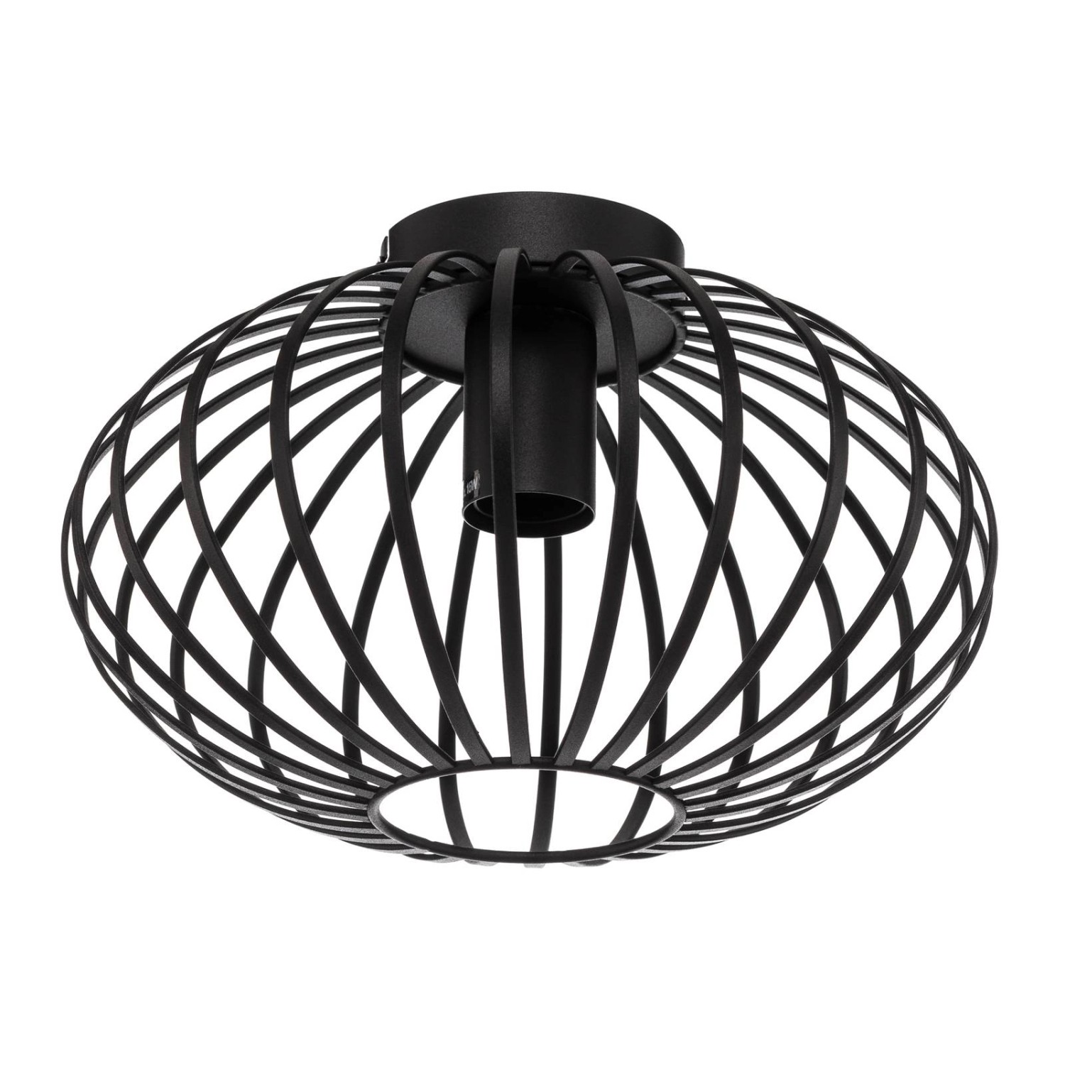 Thumbnail - Lindby Deckenlampe Maivi 10012897 Modern in Schwarz aus Metall 1-flammig E27 Wohnzimmerleuchte