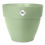 Elho Blumentopf Vibia Campana, Ø 39 cm, pistaziengrün, für Garten und Balkon.