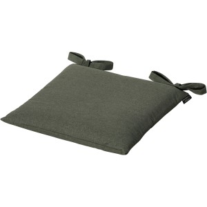 Madison Kissen Toscane Outdoor Oxford Grün, 46x46 cm, Sitzkissen mit Bindebändern.