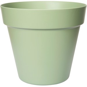 Mintgrüner Florus Pflanztopf Paris, Ø 30 cm, ideal für Balkon und Terrasse.