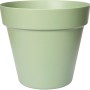 Mintgrüner Florus Pflanztopf Paris, Ø 30 cm, ideal für Balkon und Terrasse.