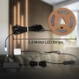 Briloner LED Band Starter-Set mit 2,6 m warmweißem LED Stripe, Trafo und Schalter.