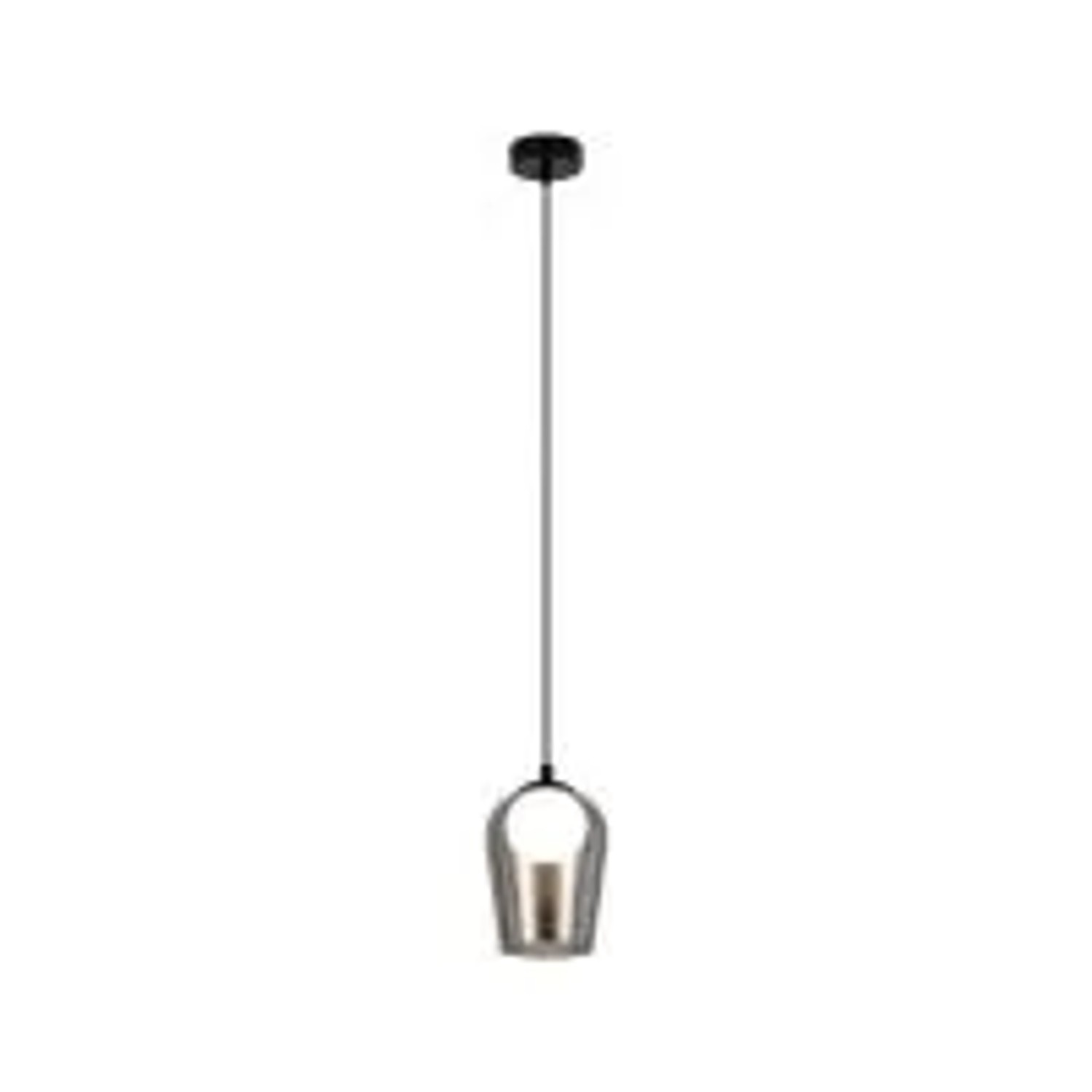 NETTLIFE Pendelleuchte aus L143cm Schwarz 40W