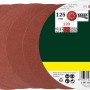 Bosch Schleifblatt-Set K120, Ø 125 mm, 25 Stück für Exzenterschleifer.