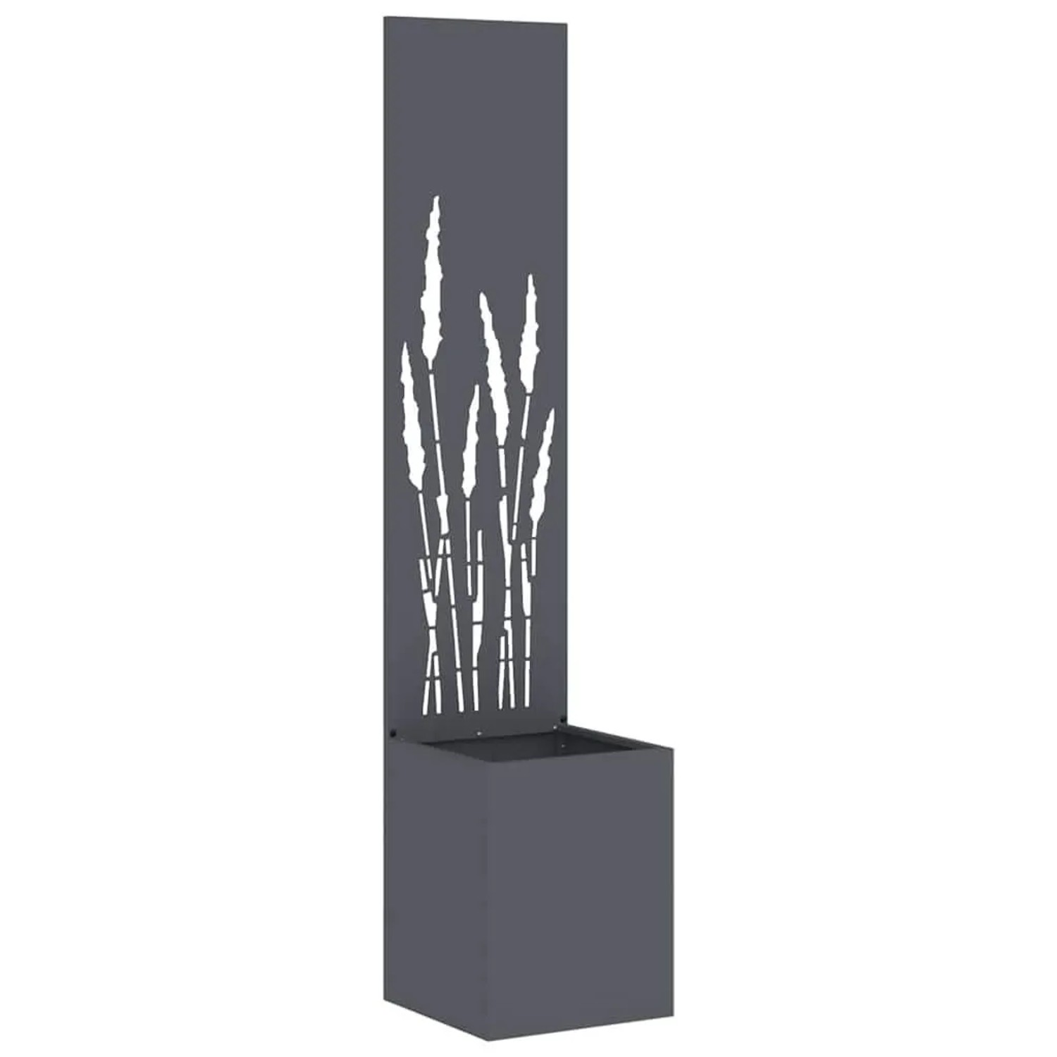 vidaXL Garten Sichtschutz-Leinwand Anthrazit 32 x 140 cm 876394