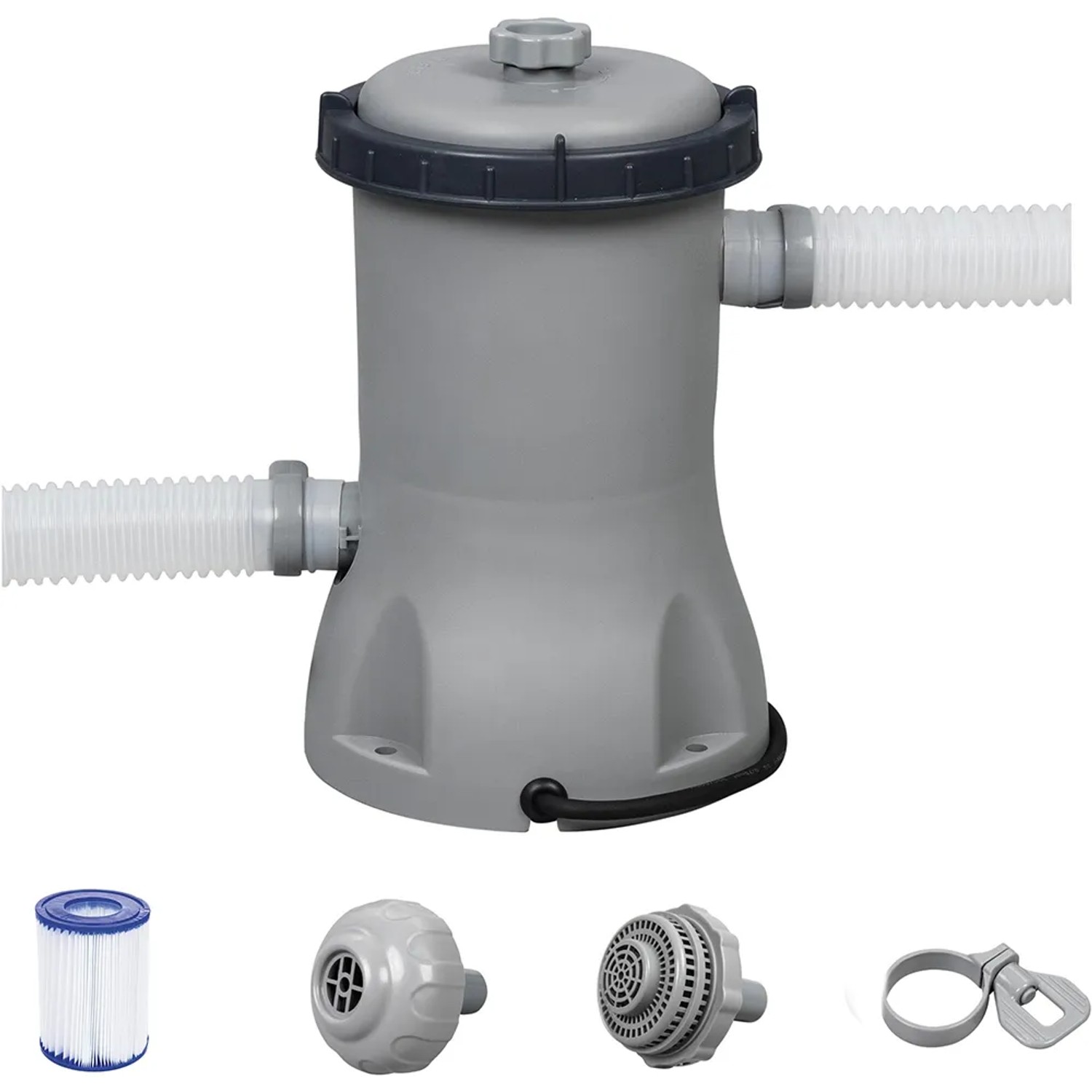 Bestway Flowclear Filterpumpe (2.006 l/h) mit Zubehör für Pools.