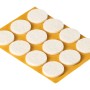 16 Wollfilzgleiter, Ø 17 mm, selbstklebend, zum Schutz von Möbeln und Böden.