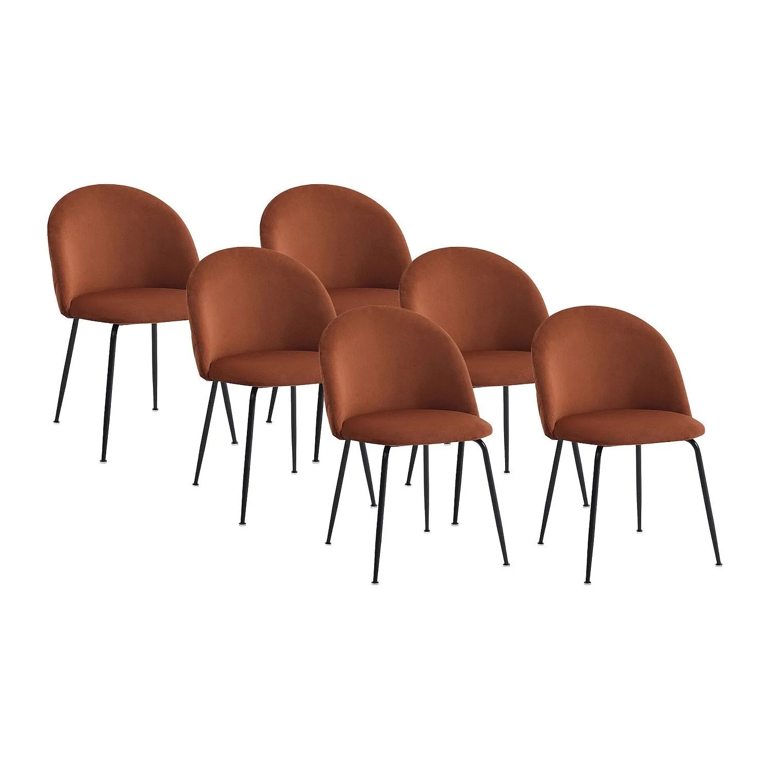 Vente-unique Stuhl Melbourne Terracotta 50 cm
