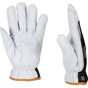 OX-ON Winterhandschuh Supreme 3607, weiß-schwarz, Gr. 09. Arbeitskleidung für kalte Tage.