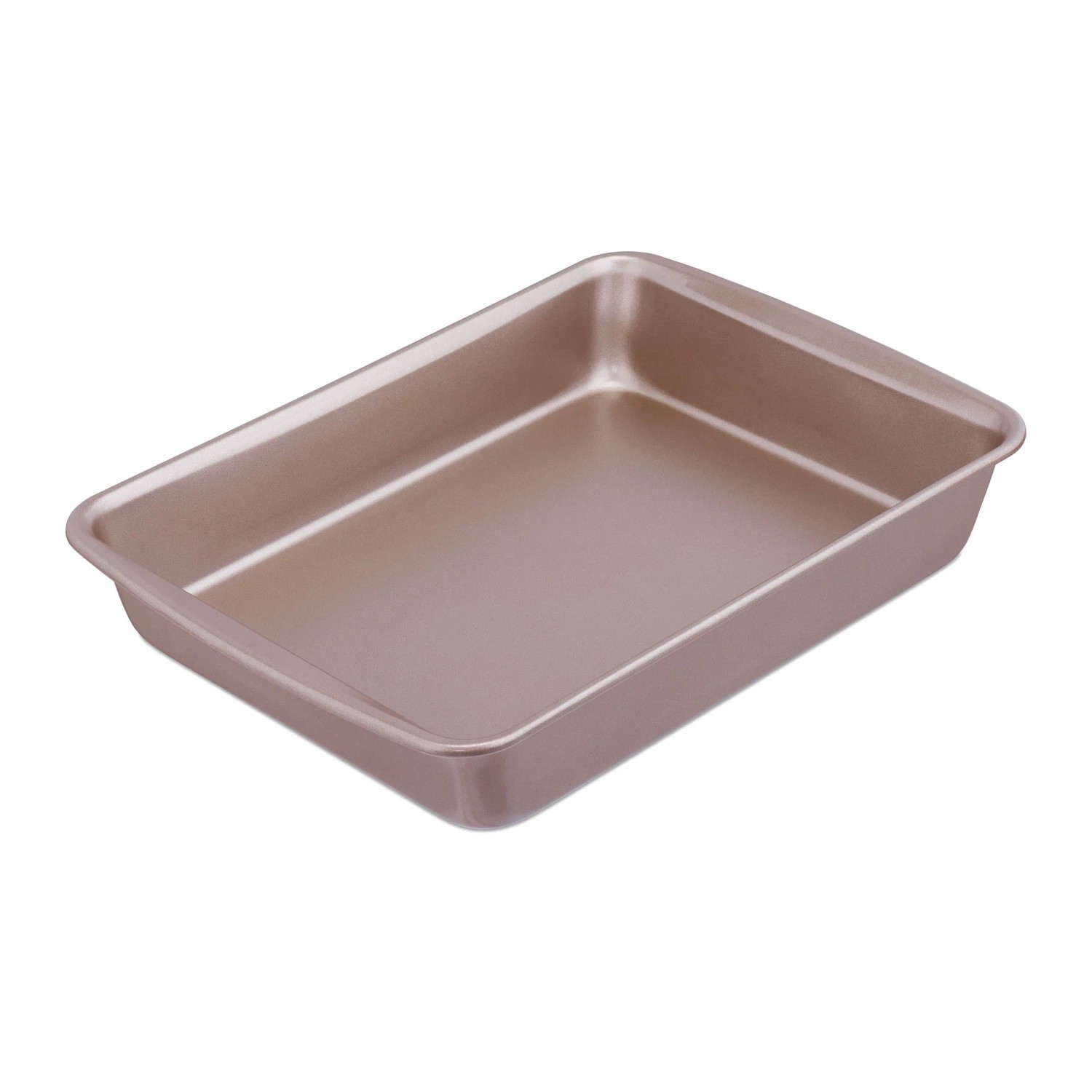 Relaxdays Auflaufform Carbonstahl Braun Antihaftbeschichtet 40 cm x 29 cm x 6,5 cm 800 g