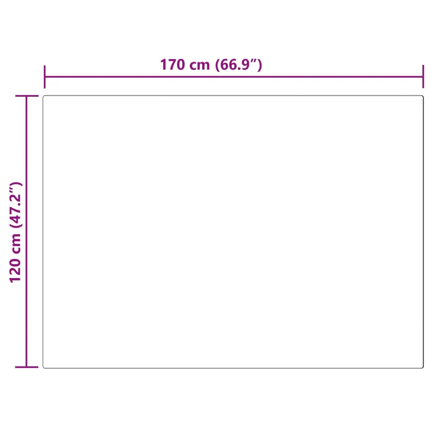 vidaXL Kunstschaffell Teppich Tafalla Weiß 120 x 170 cm Polyester 42021460_10