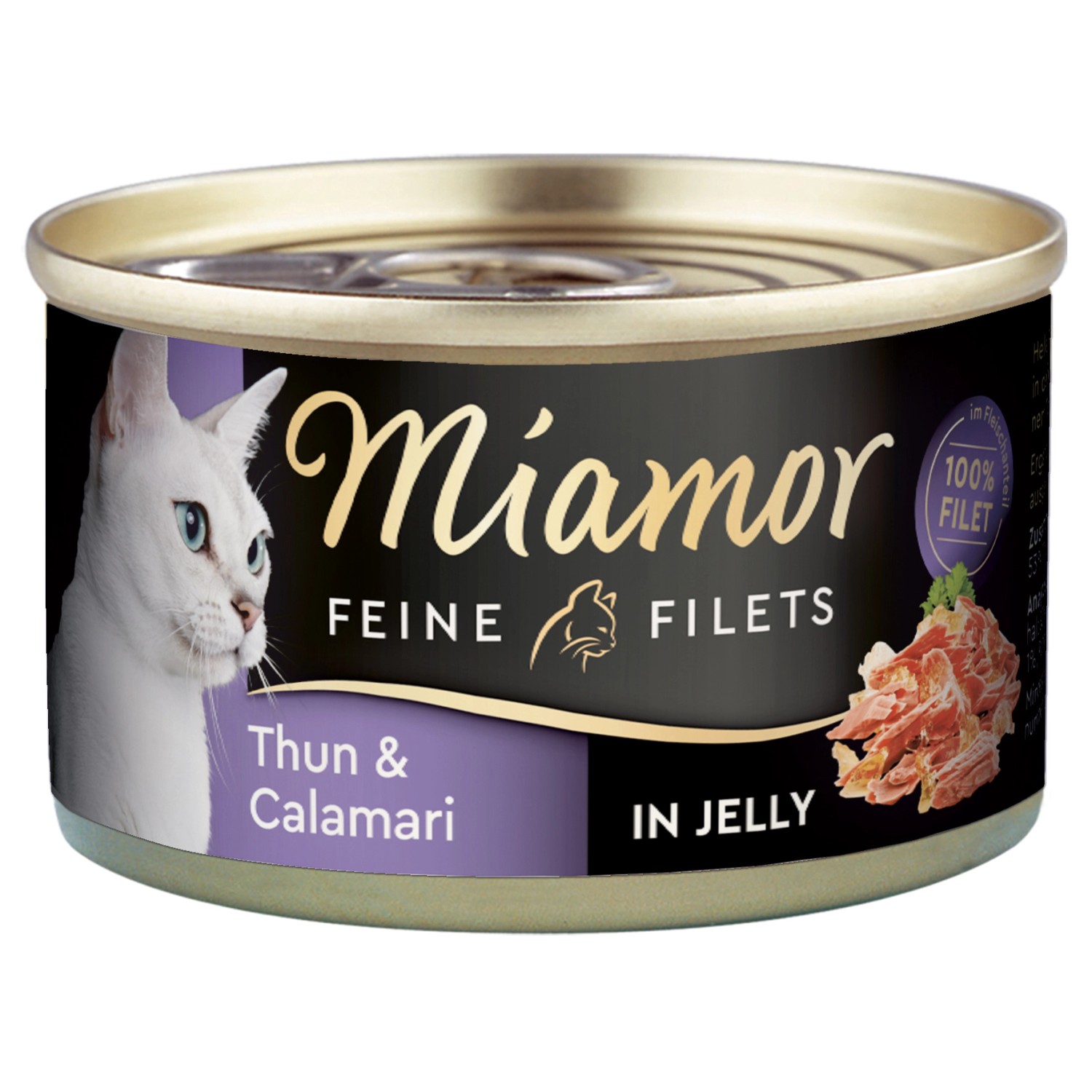 Miamor feine Filets Thunfisch und Calamari in Jelly 100 g