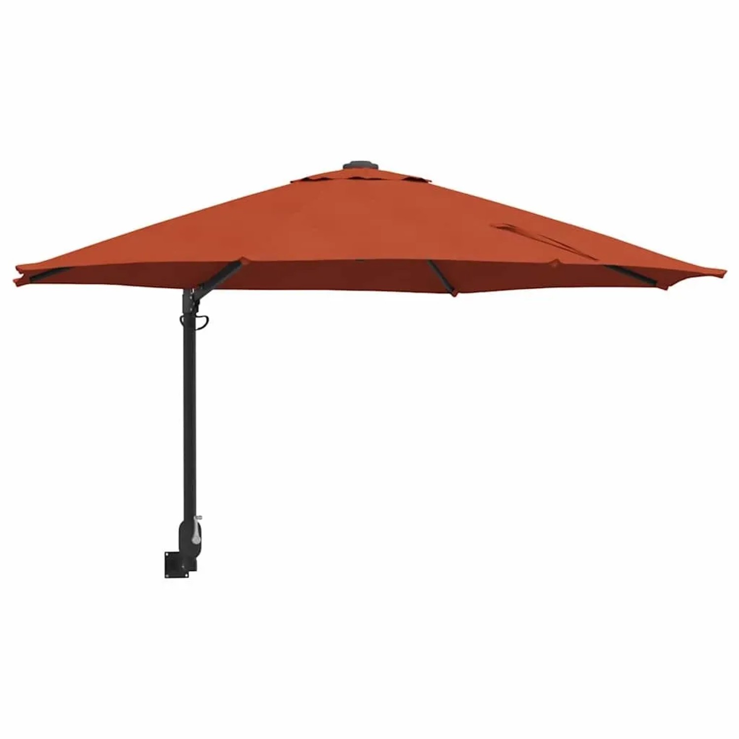 vidaXL Gartenparasol Rot und Schwarz 248 x 248 x 148 cm 42003232 günstig online kaufen