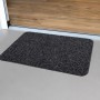 Anthrazitfarbene OBI Ripsmatte Mega, 40x60 cm, für den Innenbereich. Fußmatte aus Polypropylen.