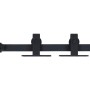 vidaXL Mini Schiebetürbeschlag Set, 200 cm, Carbonstahl, für Schranktüren.