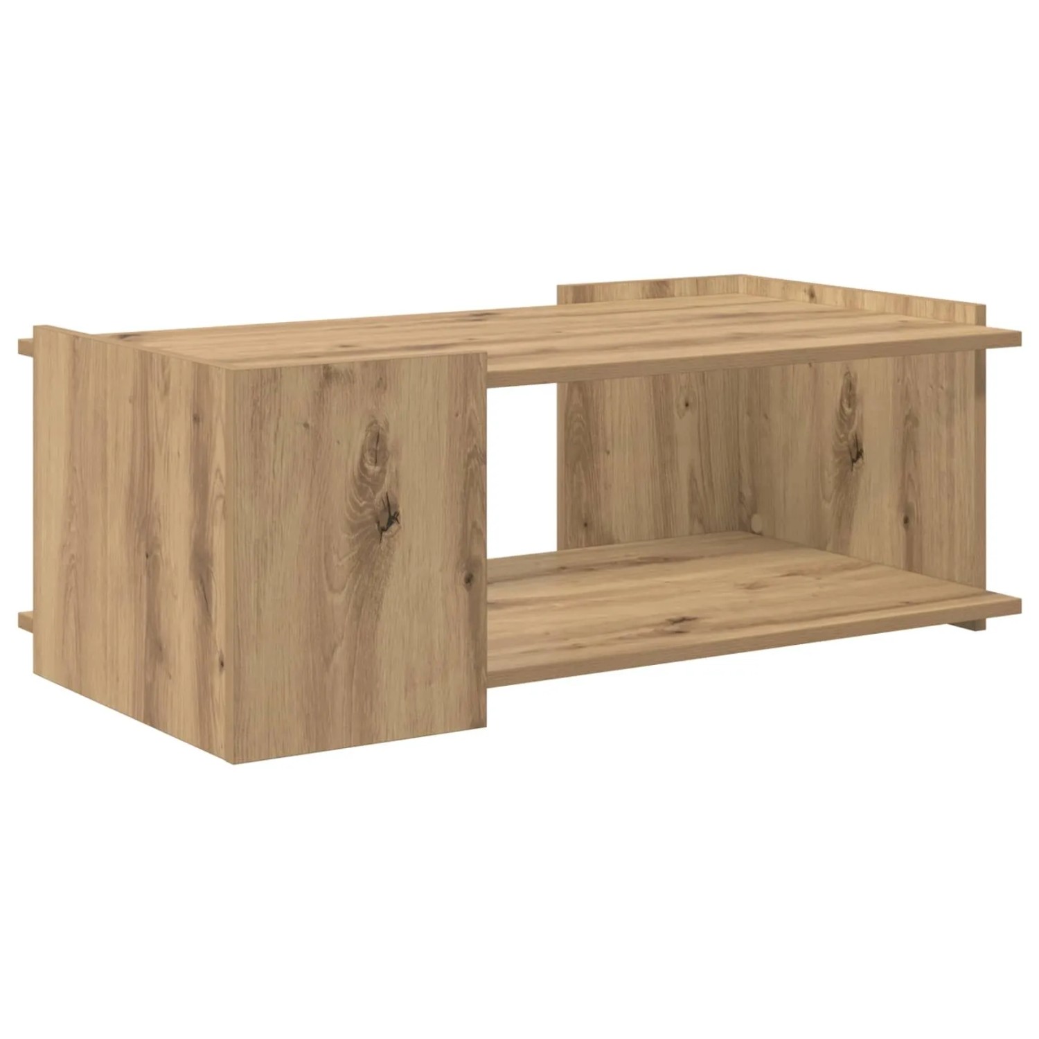 vidaXL Couchtisch Artisan-Eiche 90 x 50 x 33 cm Holzwerkstoff 8001001