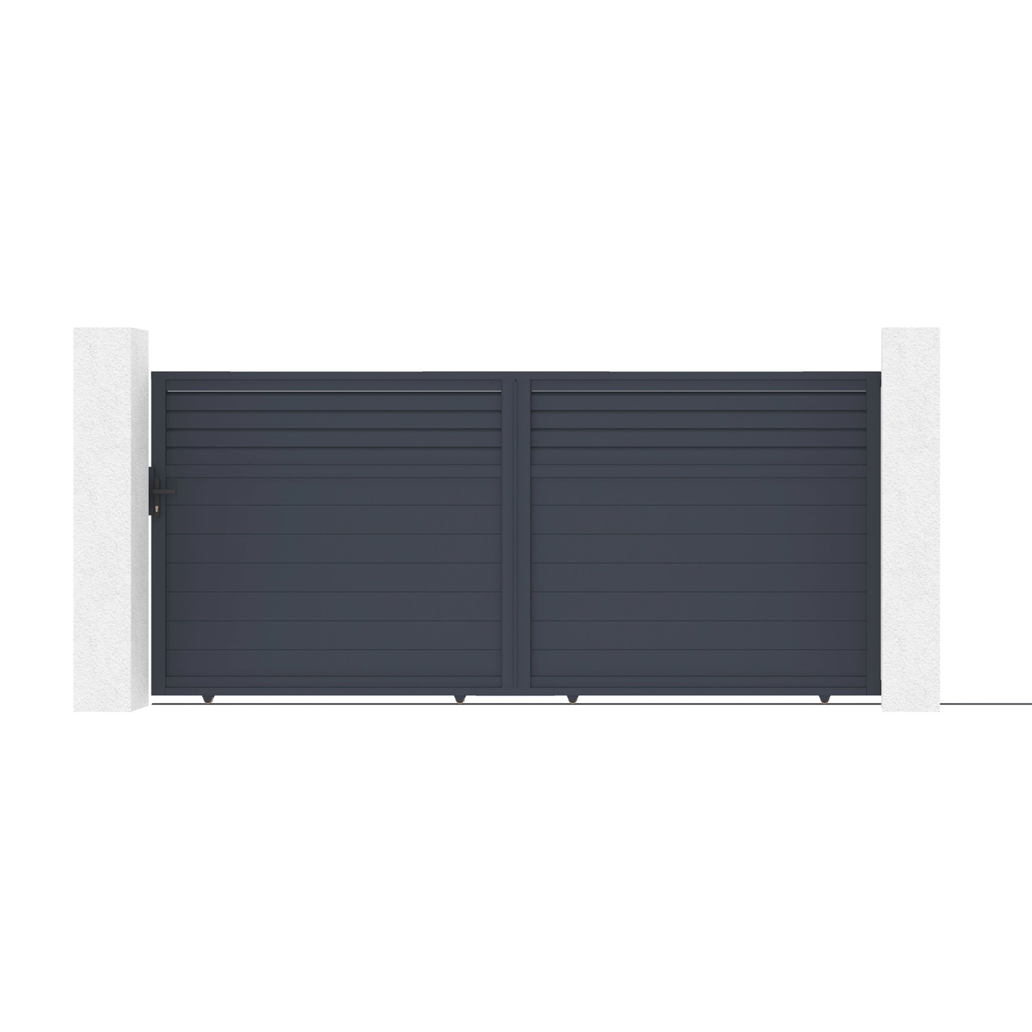 Casanoov Schiebetor Elektrisch 4M Carpatia H 180Cm & Schiebetorantrieb Rang günstig online kaufen