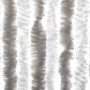 Hellgrau-weißer Chenille Fliegenvorhang mit vertikalen Streifen. Weiche, flauschige Textur für Insektenschutz.