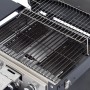 El Fuego Tischgasgrill Smoker Medison mit Grill- und Warmhalterost, Ablagen.