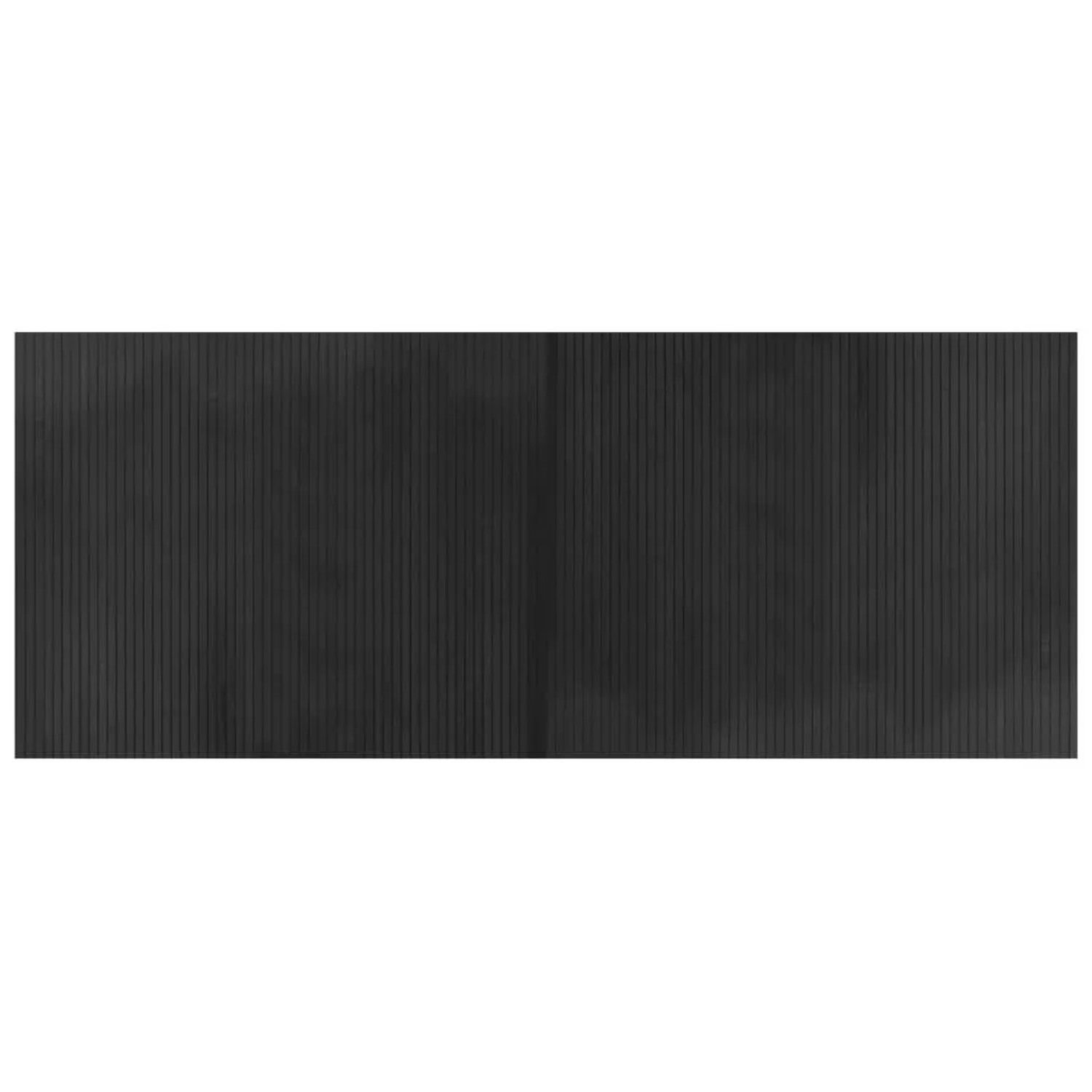 vidaXL Teppich Rechteckig Grau 80x200 cm Bambus 376778 günstig online kaufen