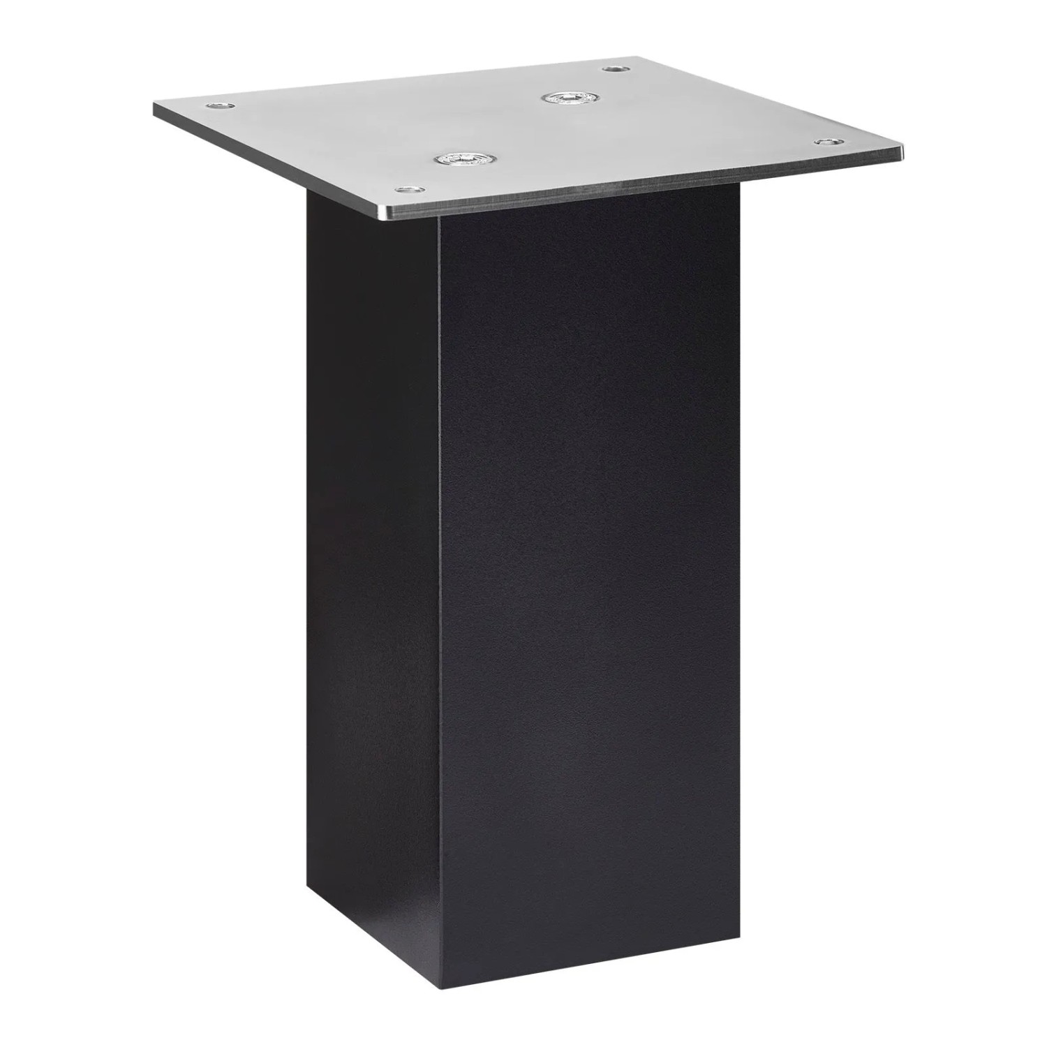 SOTECH Barkonsole Gerade Höhe 170 mm 120 x 120 mm Schwarz Ohne Steckdosen