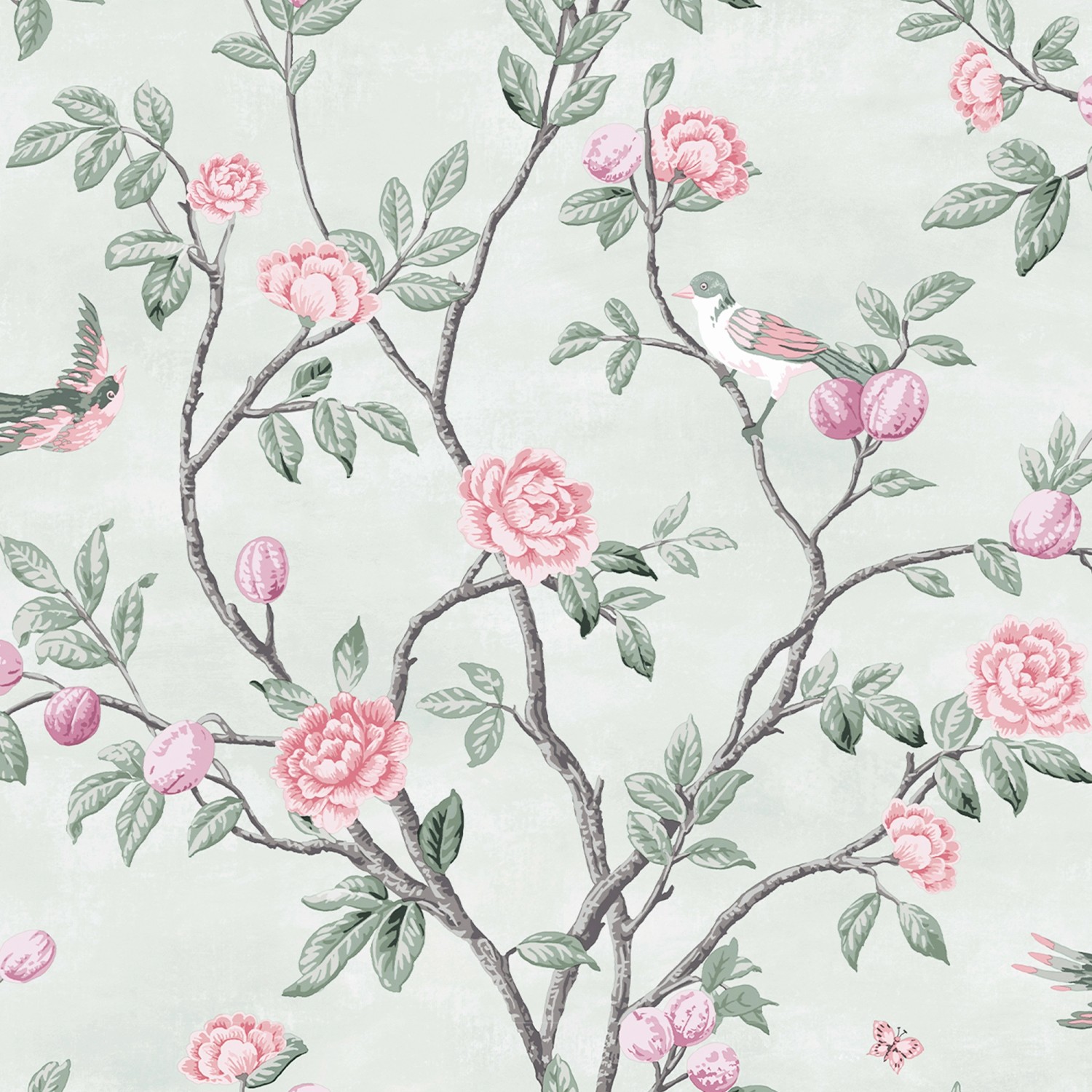 Laura Ashley Vliestapete Eglantine Eau de Nil 10,05 x 0,52 m