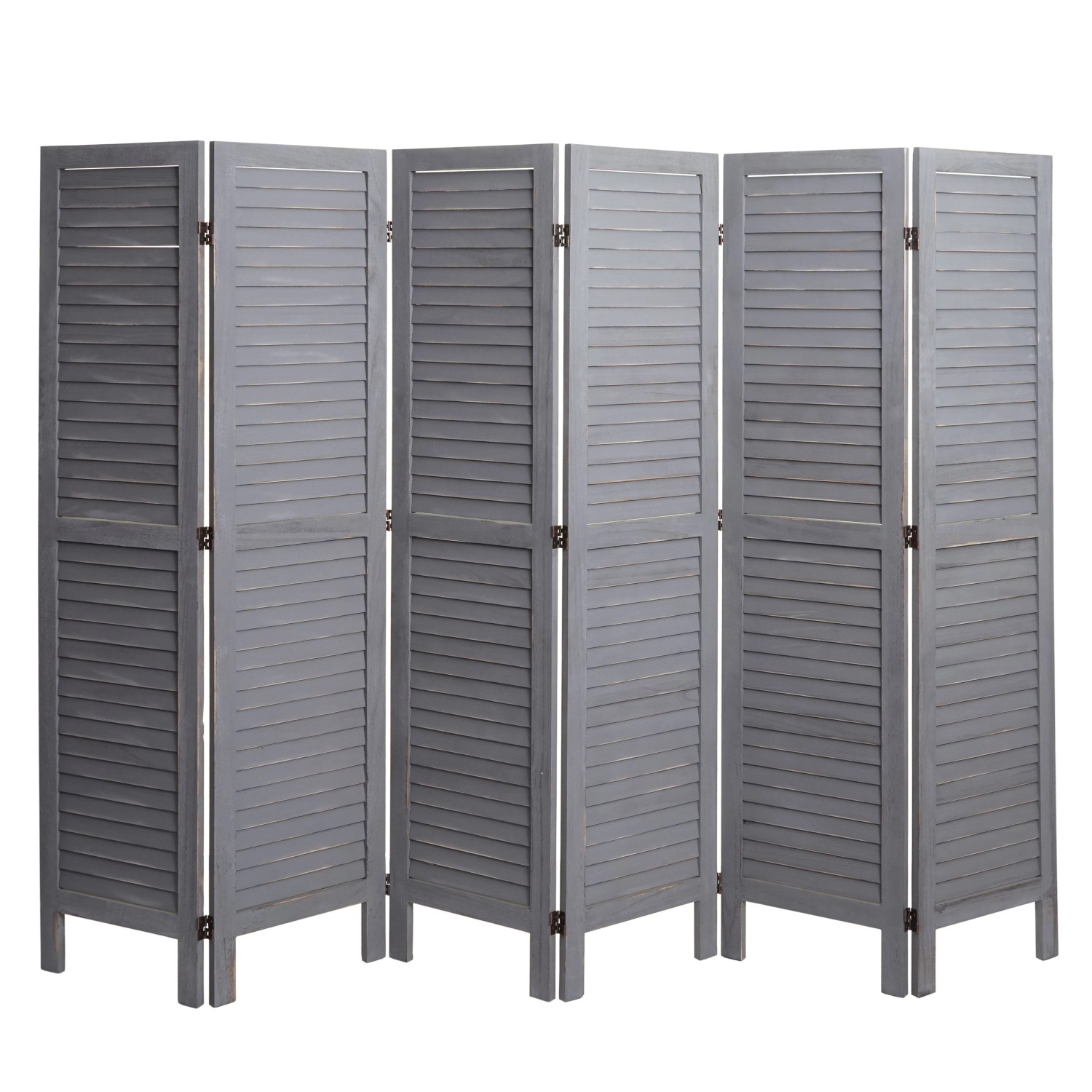 MCW Paravent G30 170x240cm Grau günstig online kaufen