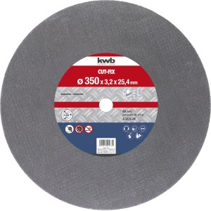 kwb Cut-Fix Trennscheibe 355 mm für Metallbearbeitung, passend für Winkelschleifer.