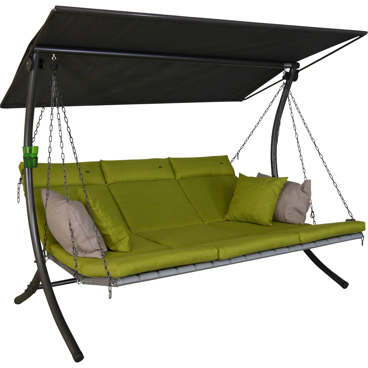 Angerer Freizeitmöbel Hollywoodschaukel "Luxus Smart lime", BxTxH: 210x145x günstig online kaufen