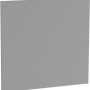 Optifit Tür für Geschirrspüler, Basaltgrau, 59,6x57,2x1,6 cm, passend für Küchenunterschränke.