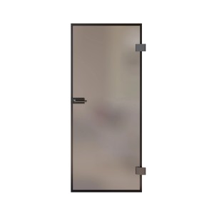Skyscope Portal Drehtür-Set Slimwork Glas Satiniert 834 x 2.097 mm DIN R