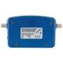 Schwaiger SAT-Finder SF80 in Blau mit LCD-Display zur Ausrichtung von Satellitenanlagen.