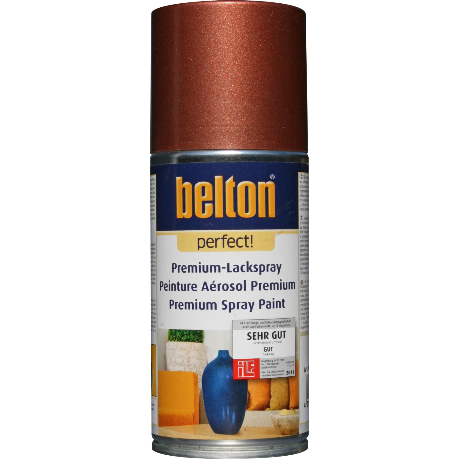 Belton Perfect Premium-Lackspray Kupfer glänzend 150 ml