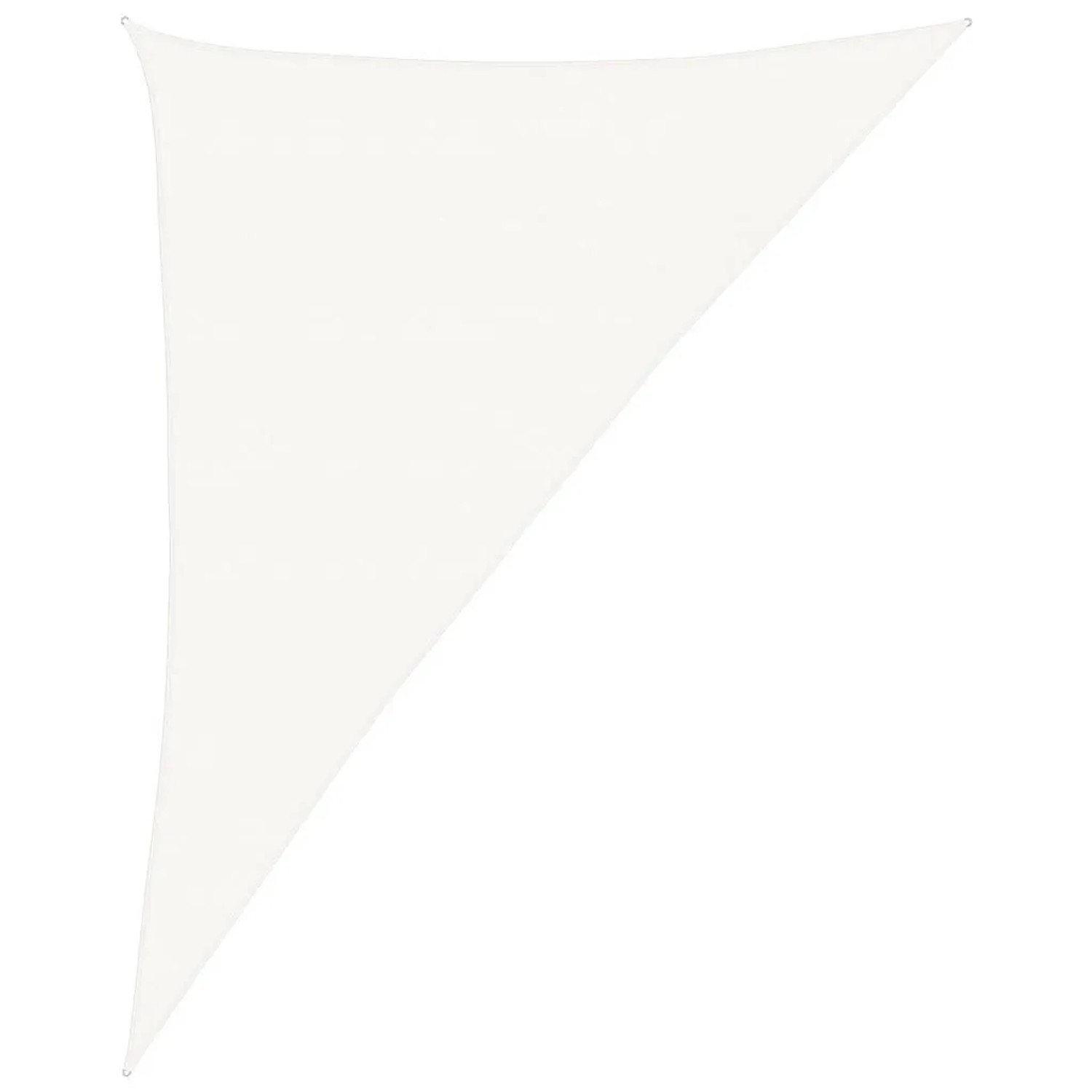 vidaXL Sonnensegel 160 g/m² Weiß 4x5x6,8 m HDPE 311266