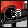 Detailaufnahme Blasfunktion am Einhell Nass-Trockensauger TC-VC 1815 S.