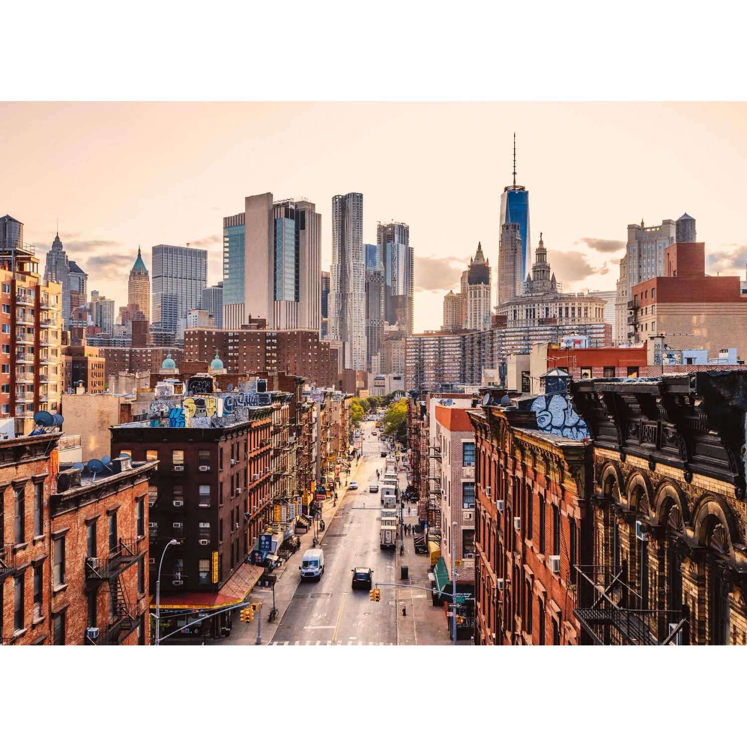 living walls Fototapete Designwalls New York Views 2, glatt, (5 St)