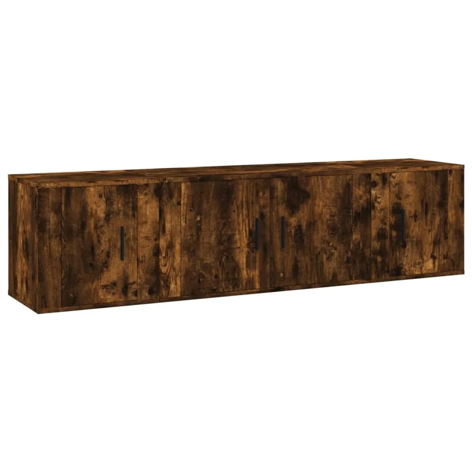vidaXL 3-Tlg TV-Schrank-Set Räuchereiche Holzwerkstoff 3188403