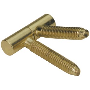 Hettich Einbohrband, 10x34 mm, verzinkt, für Möbeltüren bis 10 kg.