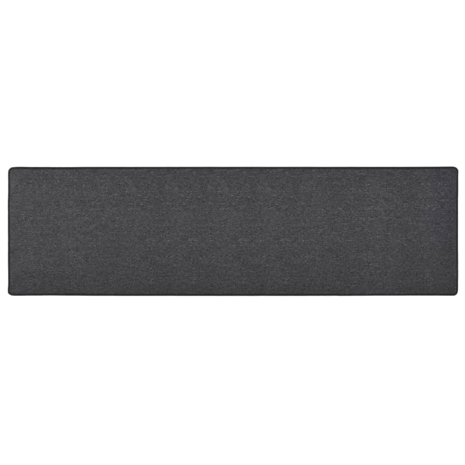 vidaXL Teppichläufer Anthrazit 80x300 cm 326966