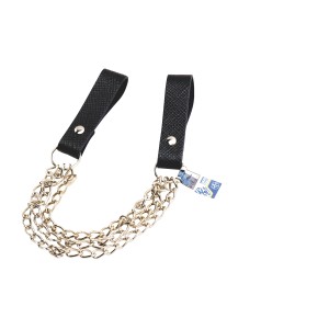 LUX Hammerkette mit Leder-Gürtelschlaufe und vernickelter Kette zur Befestigung von Hämmern.