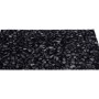 Schwarze Schöner Wohnen Fußmatte Orlando Terrazzo, 50x70 cm, für Innen- und Außenbereiche.
