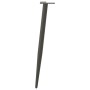 vidaXL Konsolentischbeine Konische Form 4 Stk Anthrazit 72-73 cm Stahl 4012518_5