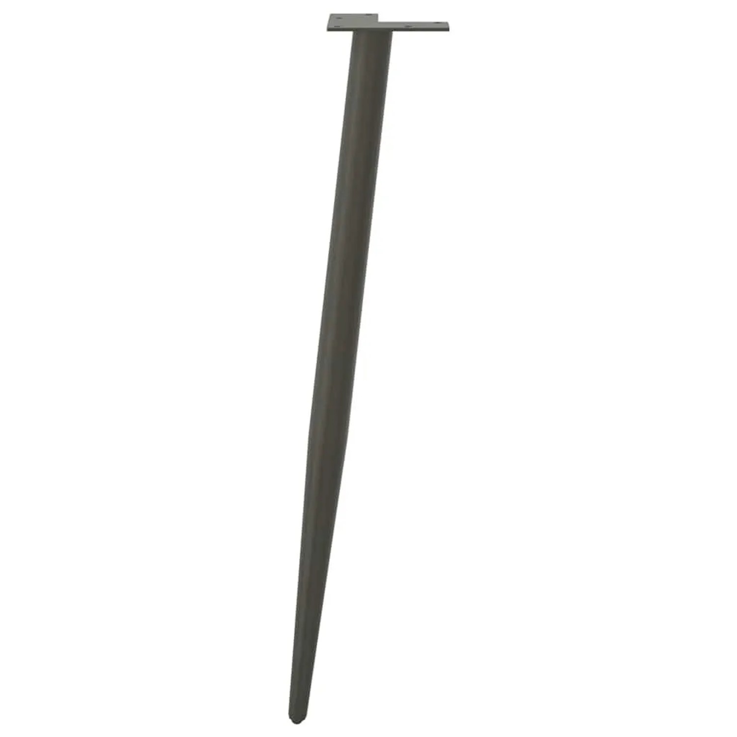 vidaXL Konsolentischbeine Konische Form 4 Stk Anthrazit 72-73 cm Stahl 4012518_5