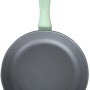 Fackelmann Ecolution Antihaftpfanne, Ø 20 cm, grau-grün, für alle Herdarten geeignet.