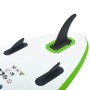 vidaXL Aufblasbares Stand Up Paddle Board Set Grün und Weiß 92732_5