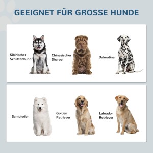 PawHut Hundenapf Futterstation mit Stauraum