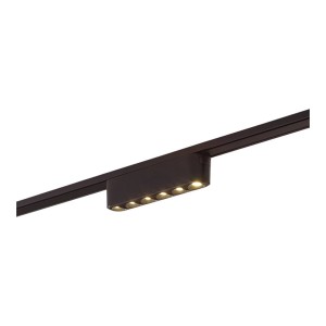 Lindby LED Lumaro 10027025 Modern in Schwarz 6-flammig Wohnzimmerleuchte