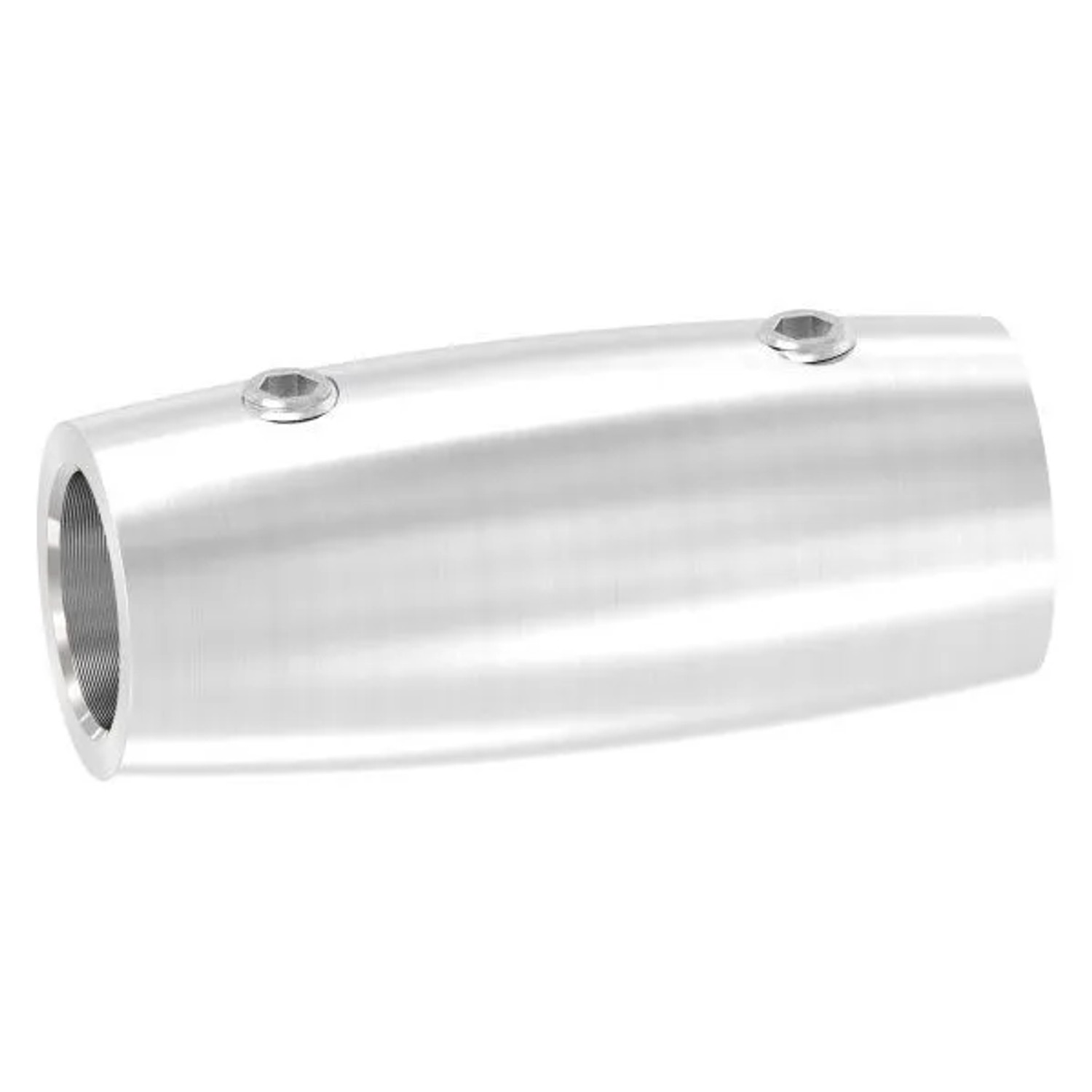 FeNau Stabverbinder V2A Für Ø 12 mm Ø 20 X 45 mm Mit 2 Madenschrauben
