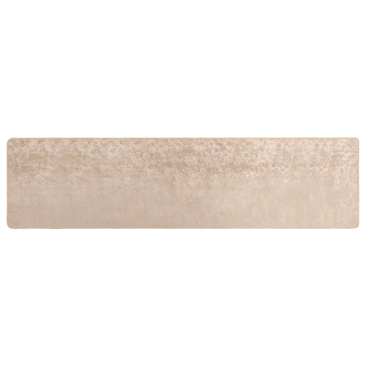 vidaXL Teppichläufer MARSA Beige 80 x 400 cm Polyester und PVC 42023087
