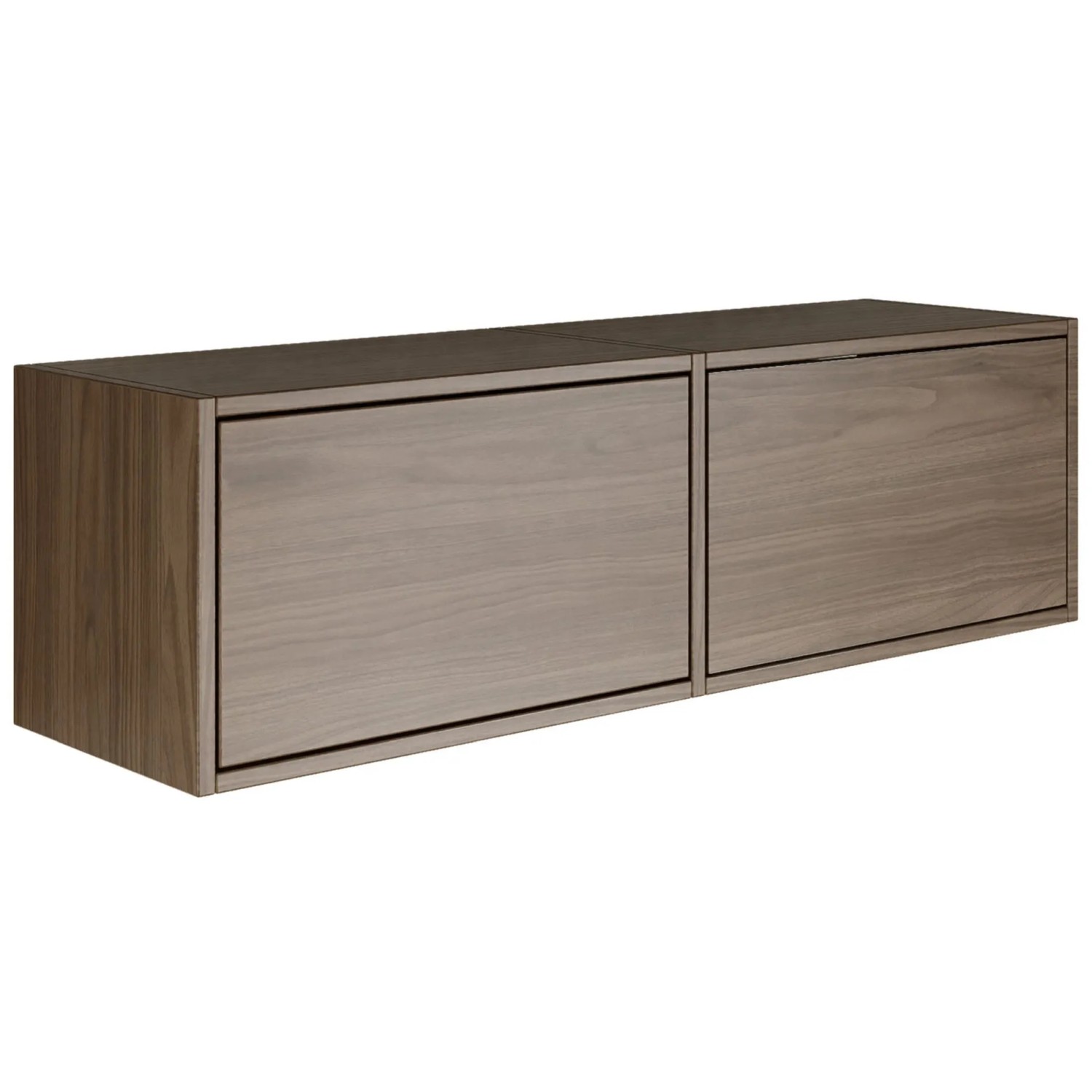 Selsey TV-Hängeboard Framme 100 cm Holzoptil Walnuss